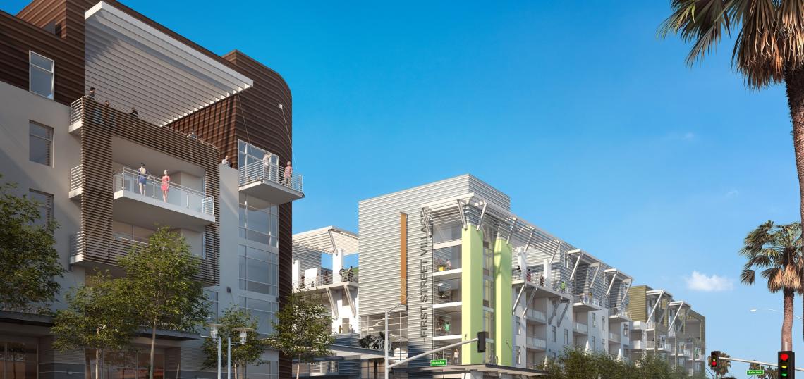 First Street Village takes shape in Downtown Burbank Urbanize LA